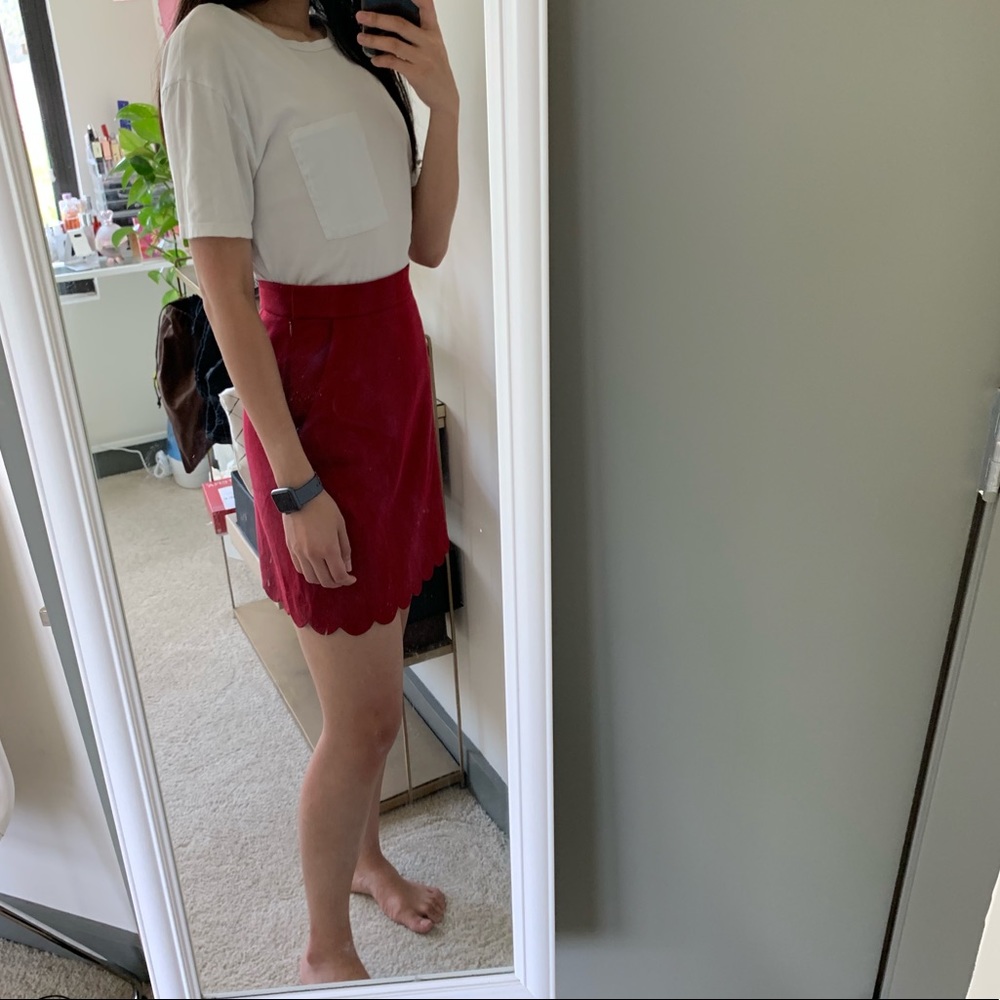 COS Red skirt - Picture 7 of 7